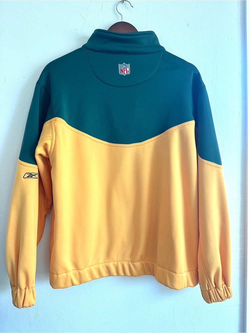 Vintage Green Bay Packers Half-Zip Pullover - Youth Boys XL or Women’s Small - Picture 3 of 9